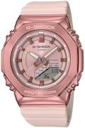 Casio Dameur GM-S2110PG-4AER G-Shock Rosa guldfarvet/Gummi Ø40 mm