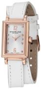Stührling Original Dameur 810.SET.03 Sølvfarvet/Læder Ø22 mm