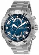 Invicta Herreur 26094 Blå/Stål Ø48 mm