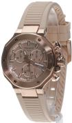 Tissot Dameur T141.817.37.501.00 T-Race Beige/Gummi Ø38 mm