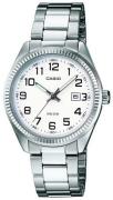 Casio Dameur LTP-1302PD-7BVEF Collection Hvid/Stål Ø30.2 mm
