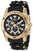 Invicta Herreur 0140 Sea Spider Sort/Guldtonet stål Ø50 mm