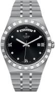 Tudor Herreur M28600-0004 Royal Sort/Stål Ø41 mm