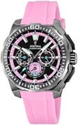 Festina Herreur F20725-2 Chrono Bike Sort/Gummi Ø45.5 mm