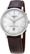 Tissot Herreur T122.407.16.031.00 Carson Sølvfarvet/Læder Ø40 mm