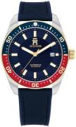 Tommy Hilfiger Herreur 1792141 Th85 Blå/Gummi Ø40 mm