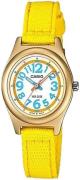 Casio Dameur LTR-19B-9BVDF Classic Hvid/Tekstil Ø33 mm