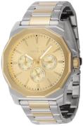 Invicta Herreur 46846 Speedway Guld/Gul guldtonet stål Ø42 mm