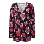 Alsides Spinning Roses Print Bluse