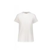 Edgy Hvid Rygløs T-Shirt