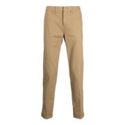 Beige Capri Bukser