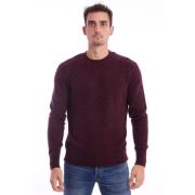 Bordeaux Donegal Girocollo Sweater