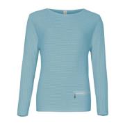 Skovhuus 5353 Jumper W. Zipper Effect Bluser 5353 Air Blue