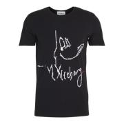 Iceberg T-shirt Daffy 3D Print Black