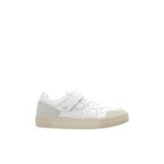 Hvide og creme sneakers