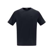 Blå Crewneck T-shirt - Model: JG00023UR