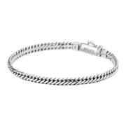 Men`s Sterling Silver 4mm Chain Bracelet