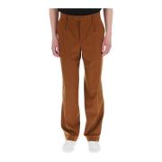 Brun Stretch Wool Pant