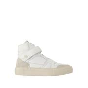 Hvide Læder High-Top ADC Sneakers