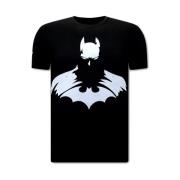 Herre Batman Print T-Shirt