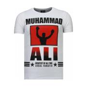 Muhammad Ali Rhinestone - Herre T-Shirt - 5762W
