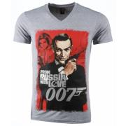 James Bond Fra Rusland 007 - Herre T-Shirt - 54001G