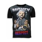 Marilyn Money Rhinestone - Herre T-Shirt - 6172