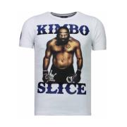 Kimbo Slice Rhinestone - Herre T-Shirt - 5766W