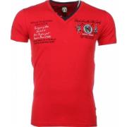 Broderet Polo Spiller - Herre T-Shirt - 1422R