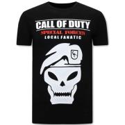 T-Shirt med tryk Call of Duty