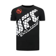 T-Shirt med UFC Print
