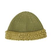 Håndsyet Uld Beanie Hat