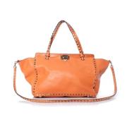 Pre-owned Rockstud Trapeze tote