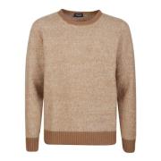 Brun Rund Hals Sweater