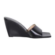 Sorte Gaia Wedge Mules