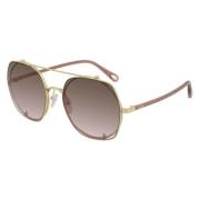 Guldbrune solbriller CH0042S