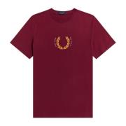 Laurel Crown Præget T-Shirt