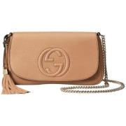 Soho Chain Flap Læder Crossbody Taske