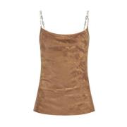 Chainette Stroptank Top - Gylden Glans