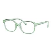 Moderne Transparent Grønne Brillestel
