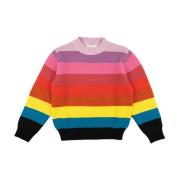 Multifarvet Designer Sweatshirt til Piger