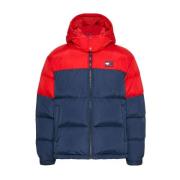 Alaska colorblock puffer jakke tjm