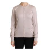 Silke Pink Langærmet Blonde Top Sweater