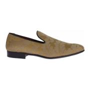 Silk Barok Loafers - Guld