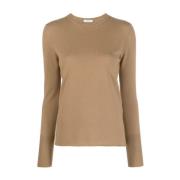 Luksuriøs Cashmere Rund Hals Sweater