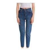 Højtaljede basis jeans - D83607