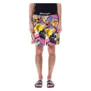 Multicolor SS23 Mænds Afslappede Shorts