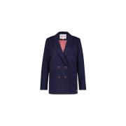 Stribet Oversize Blazer