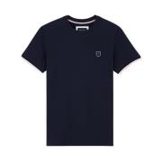 Slim Tricolore Stribet T-Shirt