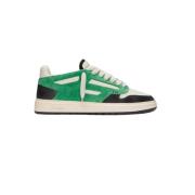Grøn Reptor Sneaker - 100% Læder